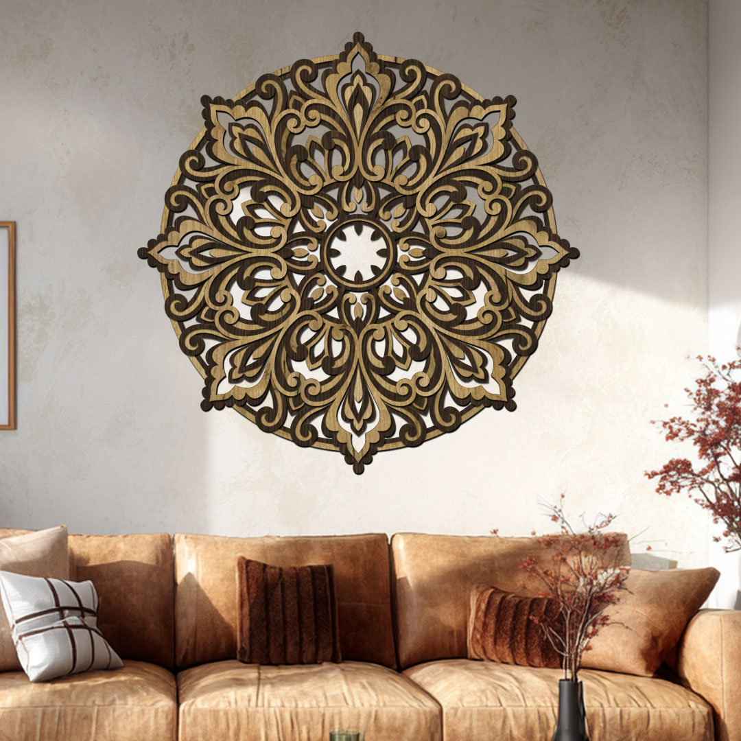SEBEDŮVĚRY mandala dub zlaty wenge